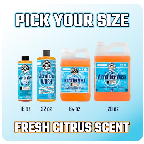 Chemical Guys Microfiber Wash & Towel Detergent, Deep Cleans, 16 oz - size: 16 Fl Oz (Pack of 1)