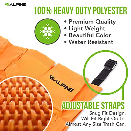 Alpine Trash Can Caddy Bag for Commercial Cleaning with 12 Pockets - size: 1-pack