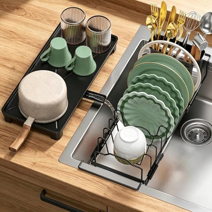 masadi Small Dish Drying Rack, Compact Dish Drainer for Kitchen Counter - size: Counter (Small)