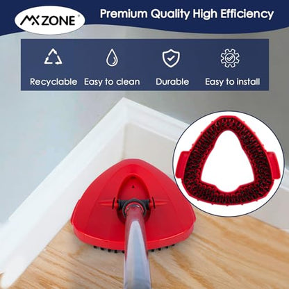 Spin Mop Scrub Brush Head Replacement for O-Cedar EasyWring 1-Tank, 2-Pack - size: 2pcs 1-Tank Scrub Brush