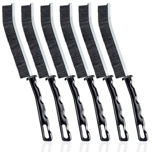 6 Pcs Crevice Cleaning Brush for Household Use, Hard Bristle Gap Cleaning Brush, Grout Gap Cleaning Supplies for Bathroom, Kitchen, & Shower, New 2025 Multifunctional Cleaning Tool