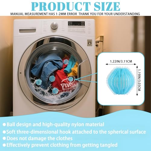 12PCS Pet Hair Remover for Laundry Pet Hair Catcher for Washing Machine