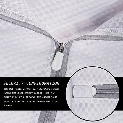 2 XX-Large Honeycomb Mesh Laundry Bag Delicates Durable for Washing Machine,24 x 24 Inches lingerie bags for Laundry, Travel Storage Organize Bag for Cotton Clothes,Sheet,Sweater, Shoes - size: Set of 2 XX-Large