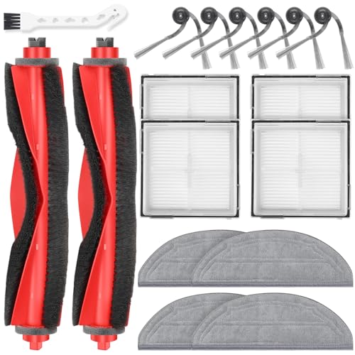 17 Pack Replacement Kit for Roborock Q10 S5/Q10 S5+/Q10 X5/Q10 X5+ Vacuum - color: 17 Pack Q10 S5 X5 Accessories