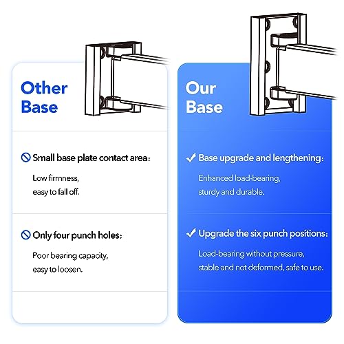 BOQORAD Clothes Drying Rack,Wall Mounted Space-Saver,Retractable,Collapsible, Strong Load-Bearing,ing Rack Clothing,Laundry Drying Rack（Windproof Ring, Three Pole） - style: Windproof Ring