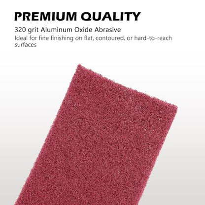 Maroon General Purpose Scuff Pads, Scuffing, Scouring Pad, Sanding, Paint Primer Prep Scratch - Surface Preparation Pad Car Auto Body Woodworking 7447-Premium, 3 Inches * 30 Feet - color: Maroon, style: 3 Inches * 30 Feet