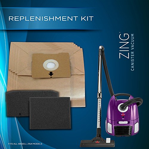 Bissell 2242 Zing Bagged Accessory Kit Replacement Bags & Filters