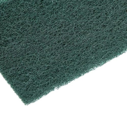 Heavy Duty Scouring Pads, 5pcs Durable Abrasive Sponge Scourer, Professional Industrial Cleaning Pads, Green Multi-Surface Material for Homeowners, Chefs, Kitchen Pots Pans, BBQ Gr - color: Green