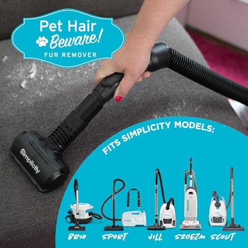 Simplicity Vacuums Pet Fur Remover Attachment Tool, SPET-Tool