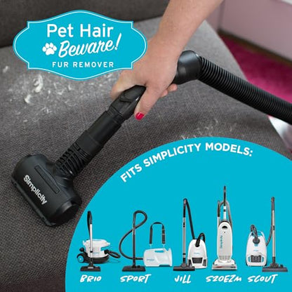 Simplicity Vacuums Pet Fur Remover Attachment Tool, SPET-Tool