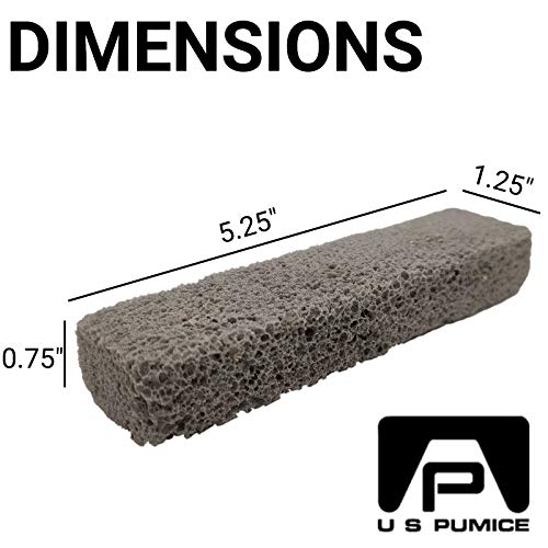PUMIE Pumice Scouring Stick for Cleaning Toilet Rings Stain & Hard Water Rings, Extra Strong Heavy Duty Pumice Stone for Toilet Cleaning, Rust, Grills, Tough Bathroom, Ovens, Pools & Tubs - Pack of 60 - size: 1 Count (Pack of 60)
