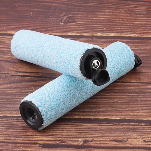 Vacuum Brush Rollers 6Pcs, WD161 Vacuum Roller and Filter Replacement, Fit for Shark HydroVac MessMaster Wet Dry Vacuum Cleaner WD161 WD261 AW261, 2 Brush Rollers, 2 Foam Filters, 1 Cleaning Tool