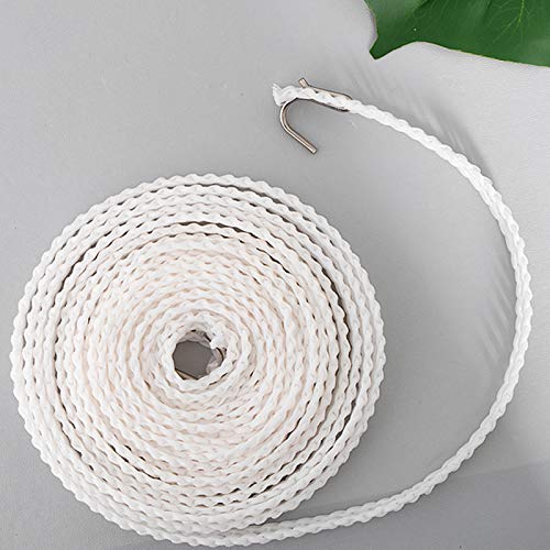 Foshine Clothesline 5m 1.64ft Length 2 Pack Clothes Drying Rope - color: White,red, size: 2 Pack