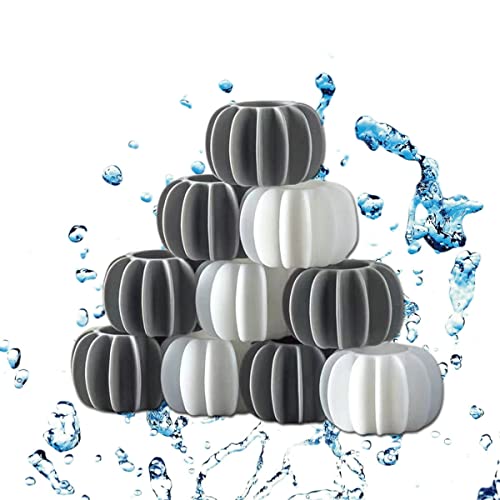 Reusable Magic Laundry Balls, 5/10 Laundry Balls Tangle Free for Washing Machines, Silicone Steamer Dryer Balls Washer Balls Laundry Balls (10pcs) - color: 10pcs