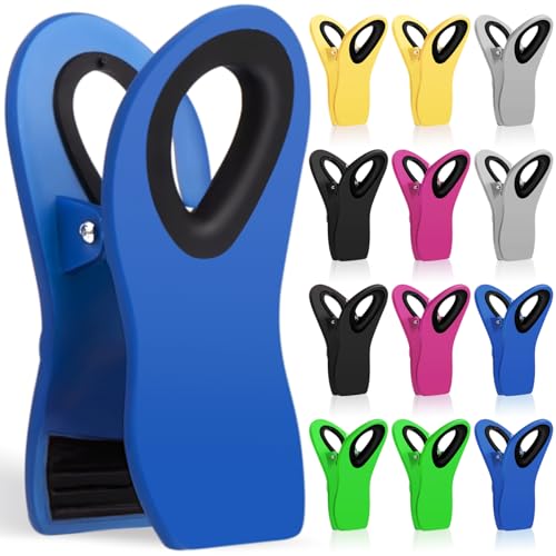 JETMORE 12 Pack Chip Clips Bag Clips Food Clip for Food Storage, Snack - color: 12 Pack-mr-2