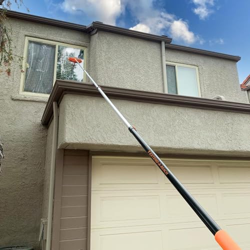 5-30 ft Long Telescoping Extension Pole, Multi-Purpose Extended Pole - size: 30 Feet