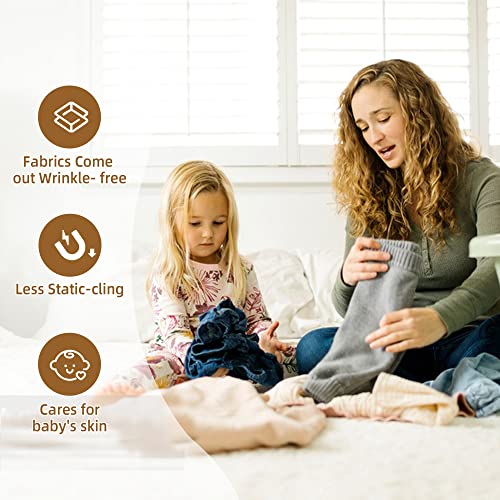 Wool Dryer Balls XL 6-Pack, Dryer Balls Laundry Reusable Reduce Clothing Wrinkles, Drying Clothes Faster
