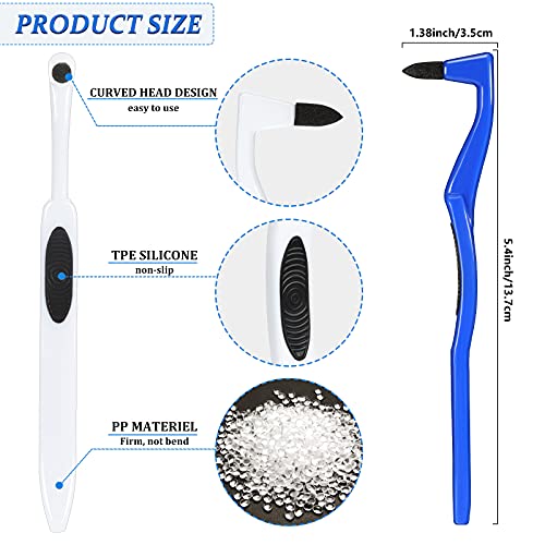 Geiserailie 8 Pcs Teeth Stain Remover Tool, Plaque Remover for Oral Care