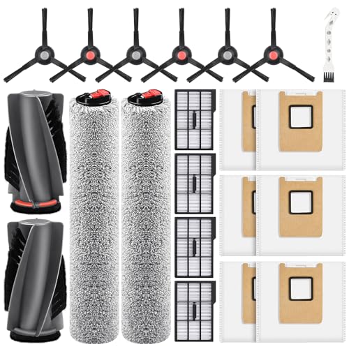 21 Pack Accessories Kit Compatible with eufy E28 Omni/E25 Omni Robot Vacuum - size: E28 E25 accessory with filter