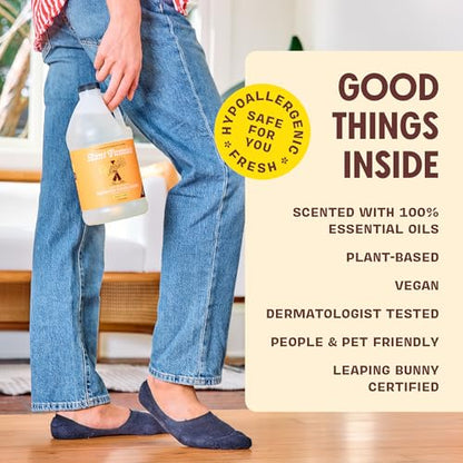 Aunt Fannie's Hardwood Floor Cleaner, Vinegar-Free, Lemon, 64 oz