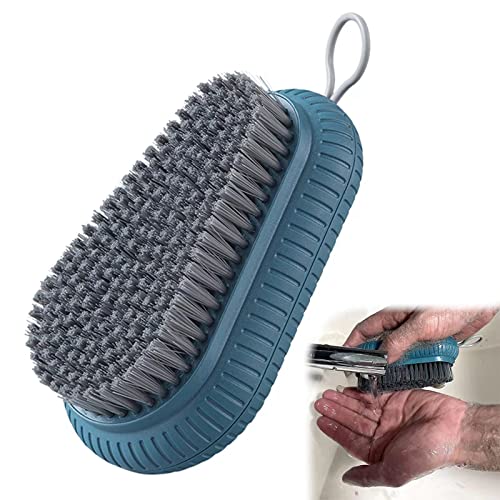 VWMYQ Heavy Duty Nail Brush Fingernail Scrub Brush, Durable Stiff Bristles Nail Scrub Brush, Hand and Nail Cleaning Brush for Men & Mechanics (Hand Wash Brush - Blue) - color: Hand Wash Blue