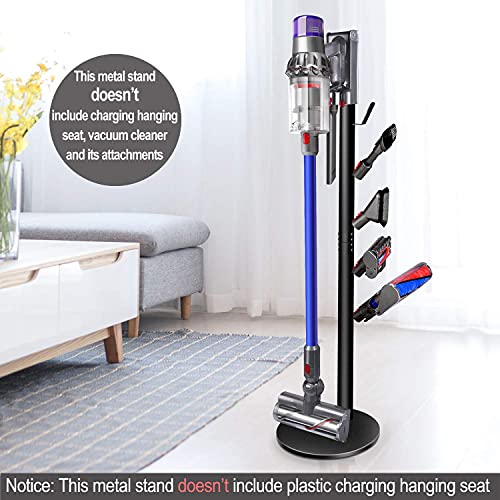 XIGOO Vacuum Stand for Dyson V15 Detect, V11 V10 V8 V7 V6 - color: Black, style: 5 Hooks