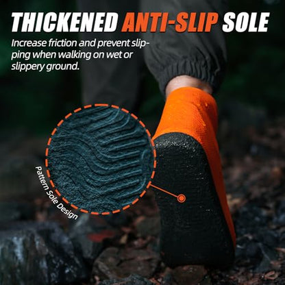 Waterproof Shoe Covers, Reusable Latex Rain Shoe Covers, White, L - color: White-02, size: L
