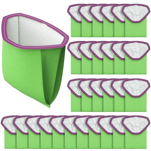 30 Pack 107314 6 QT Backpack Vacuum Bags for ProTeam 6 Quart Vac Cleaner - color: 107314-(6 qt)
