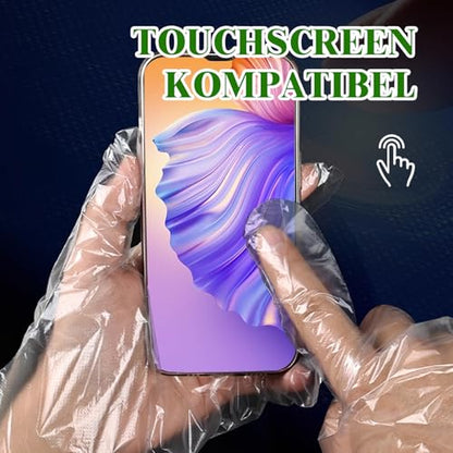 Disposable TPE Cooking Gloves, Ideal for Cleaning and Food Prep, Latex & Powder Free, Food safe - size: X-Large, style: 4*100pcs