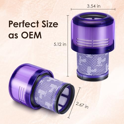 V11 Filters Replacement for Dyson V11/V15, Replaces # 970013-02
