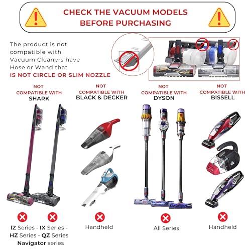 Upgraded Hardwood Floor Attachment with Horse Hair Soft Bristles & Flexible Brush Head for Vacuum Cleaners Using 1 ¼'' (1.25inch) (32mm) Accessories - Work on Low Carpet & Wood/Bare/Tile/Hard Floors