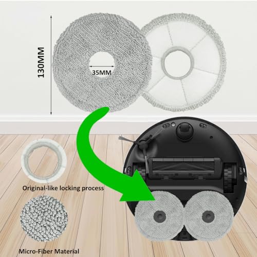 Replacement Parts for Dreame L10s Ultra Gen 2 L10s Ultra Heat Robot Vacuum - color: L10s Ultra Heat/X30