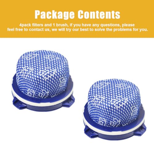 2 PCS DJ97-02649A Vacuum Filters Replacement Parts Compatible with SAMSUNG Jet 90 75 70 60 Cordless Stick Fits for VS20R9046T3 VS20T7516T5 VS15A6032R7 VS20R9056T3 - color: 2 Pack