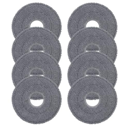 VIEWALL 8 Pack Mop Pads for Roborock Saros 10R/Saros 20/Qrevo Edge 2/3 Pro - size: Saros Mop Pads 8 Pack