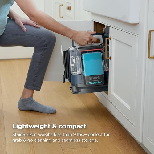 Shark StainStriker Portable Carpet/Upholstery Cleaner, 3 Tools, PX206BRN - style: StainStriker + 3 Tools + XL Cleaning Solutions