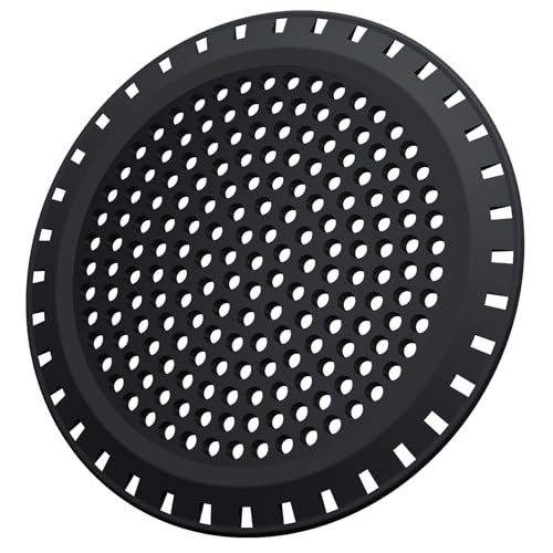Shower Drain Hair Catcher,Aluvor Shower Drain Cover Bathtub Drain Strainer - color: Matte Black