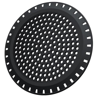 Shower Drain Hair Catcher,Aluvor Shower Drain Cover Bathtub Drain Strainer - color: Matte Black