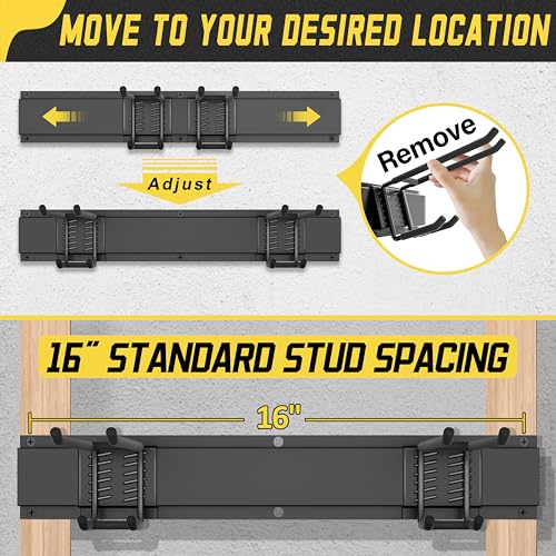 klasit Garage Wall Organizer,21Pack Carries 1200 lbs,Garden Tool Organizer - size: 99"21Pack