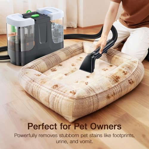 Carpet Cleaner Machine,Deep Cleaner Machine for Rug Cleaner & Couch Cleaner - color: Arctic White