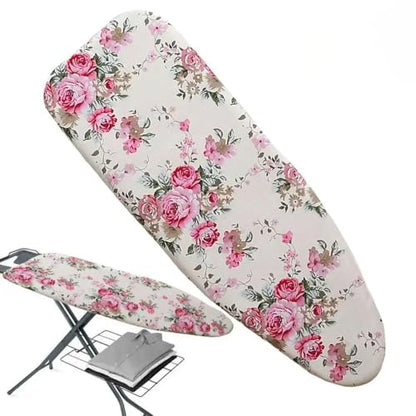 Board Cloth, Heavy Heat Resistant Ironing Board Cover, Universal Drawstring Ironing Board Pad Protector Cover Laundry Supplies(100x34cm-Style D) - color: Style D, size: 100x34cm