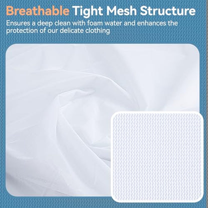 Laundry Bags Mesh Wash Bags,16"×20" Mesh Laundry Bags for Delicates, Laundry Bag for Delicates,Garment Bag for Washing Machine (Large,4 Pack) - size: Large (4Pcs)