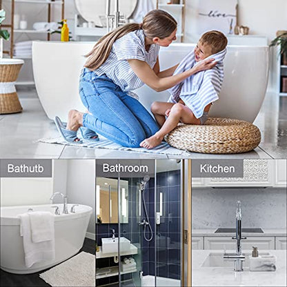 4 Pieces Drain Covers Hair Stopper for Shower Drain Bathtub Stopper Home Drain Protectors with Sucker Water Trap Sink Cover for Bathroom Bathtub and Kitchen (2 White+2 White) - color: 4 Pcs White