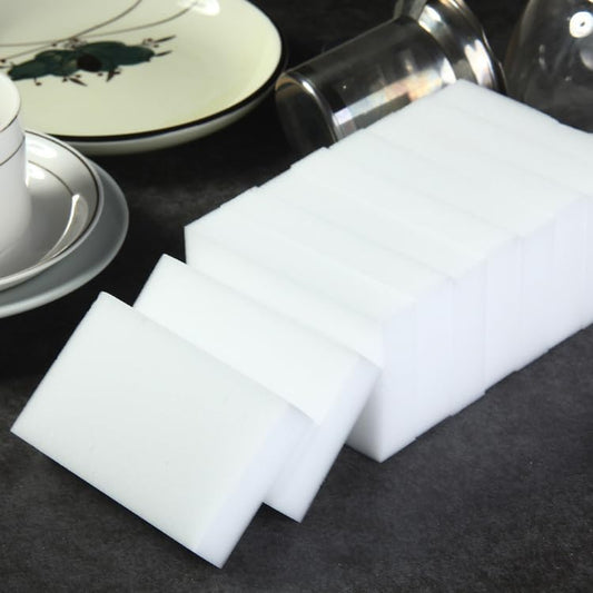 15PCS Magic Sponge Eraser Bulk White Melamine 1.5cm Cleaning for Kitchen Shoe Furniture Bathroom Shower Cleaner (15PCS 1.5cm Thick) - color: 15pcs 1.5cm Thick