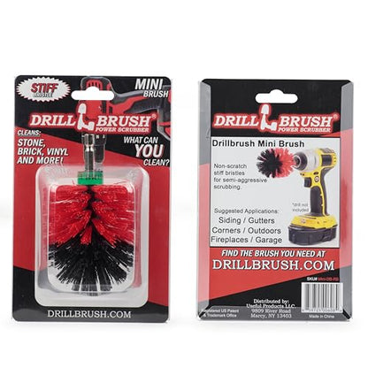 Concrete Pools Cleaning Brush - Monuments and Headstone Restoration Kit - color: Red