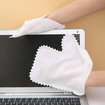 Versatile Microfiber Dusting Gloves Wet and Dry Use Reusable Cleaning Gloves for Kitchen Living Room Bedroom Car Furniture Window Blinds