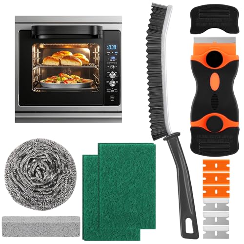 XANGNIER Heavy Duty Oven Cleaning Tools Kit,Oven Cleaner Brush Accessories