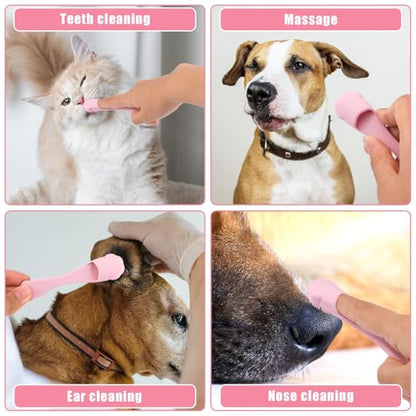 Valentines Day Gifts 2 Packs Pet Hair Removal Glove,Pet Hair Remover for Cat & Dog,New Upgraded Electrostatic Gloves Pet Hair,Reusable Electro Static Pet Hair Remover Electrostatic Gloves - color: 2PC Red