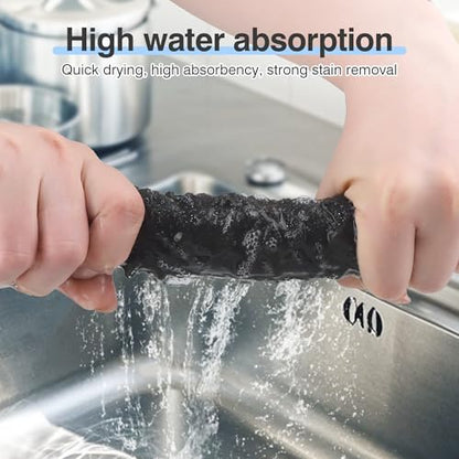 10 Pcs Thickened Magic Cleaning Cloth Reuseable, Microfiber Cleaning Cloth