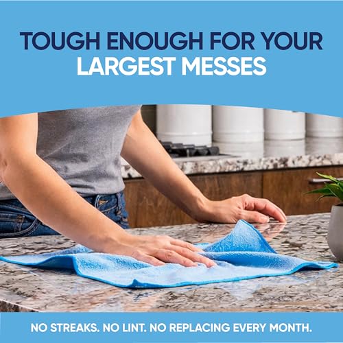 Bulk 12” X 12” All Purpose Microfiber Towels Wholesale - Case Quantity (400 Count) | No Fraying | High Density Microfiber | Zero Chemical Cleaner | Long-Lasting (Red) - color: Red, size: 400 Count (Pack of 1)