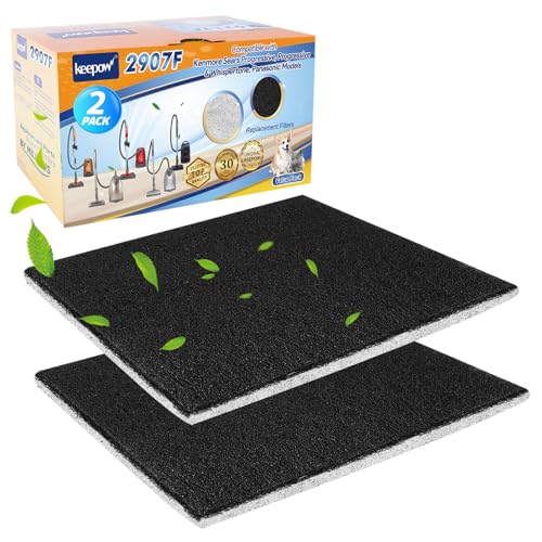 KEEPOW CF-1 Hepa Filter Replacement Compatible with Kenmore - size: 2 Pack